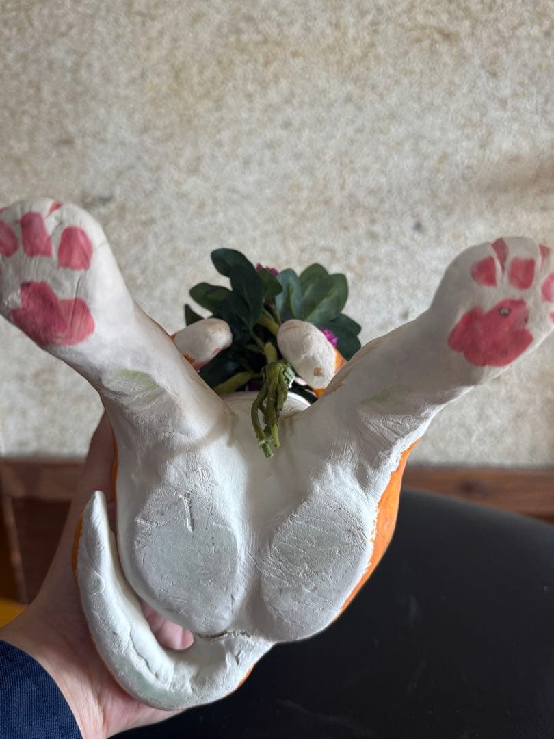 猫　置物　インテリア
