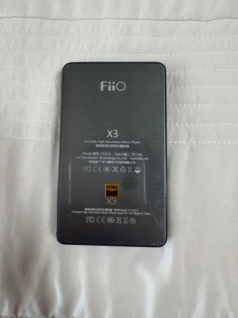 FiiO X3 2nd Gen ポータブルオーディオプレーヤー 完動品