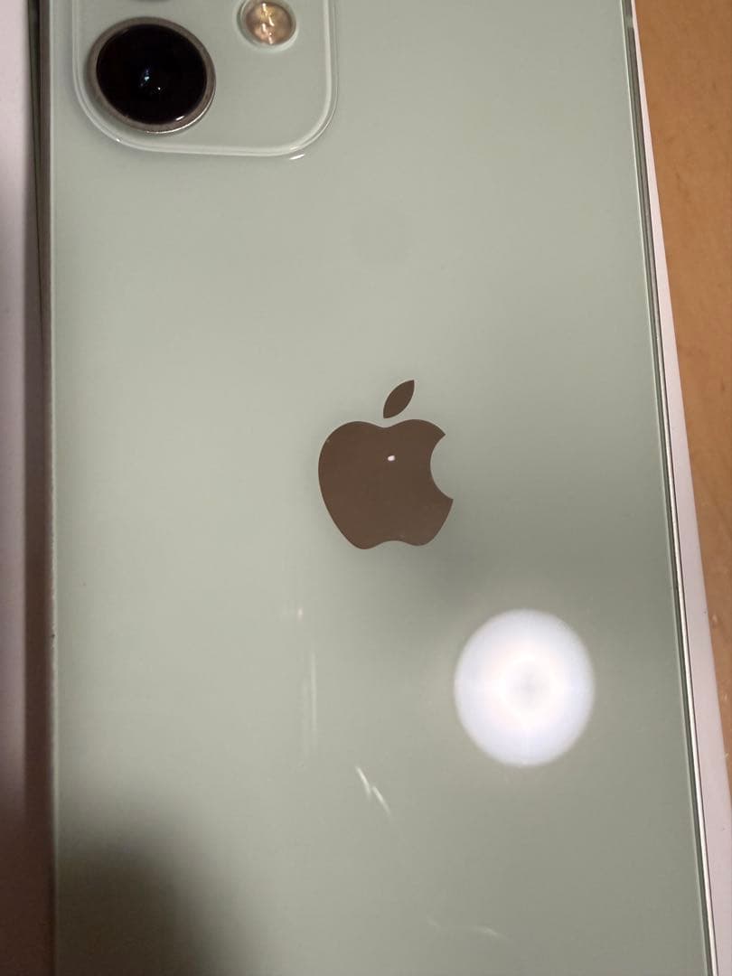 iPhone12mini グリーン 64gb 美品 部品交換無しバッテリー76%