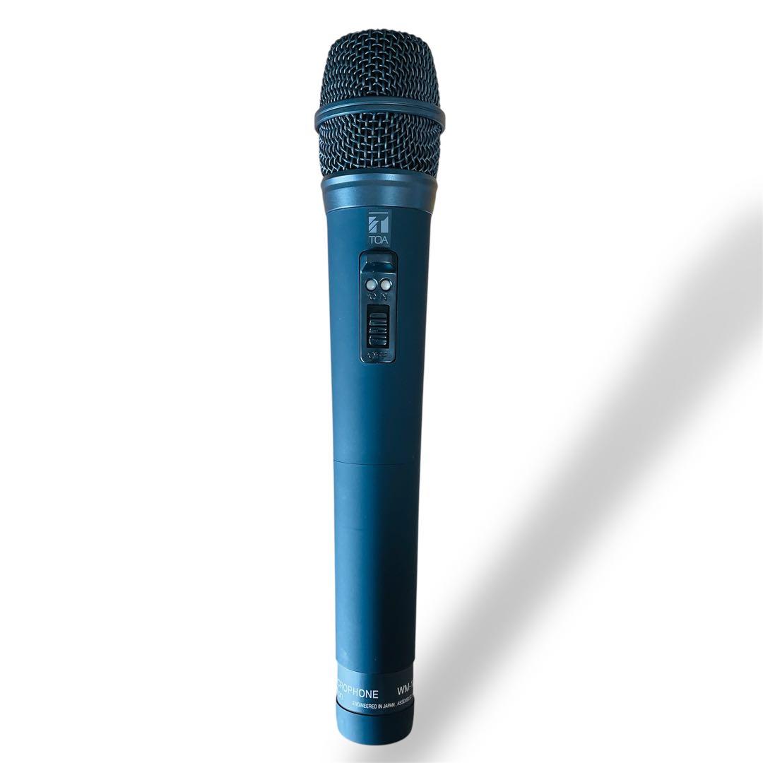 【極美品】TOA WM-1220 付属品 ワイヤレスマイク ハンド型