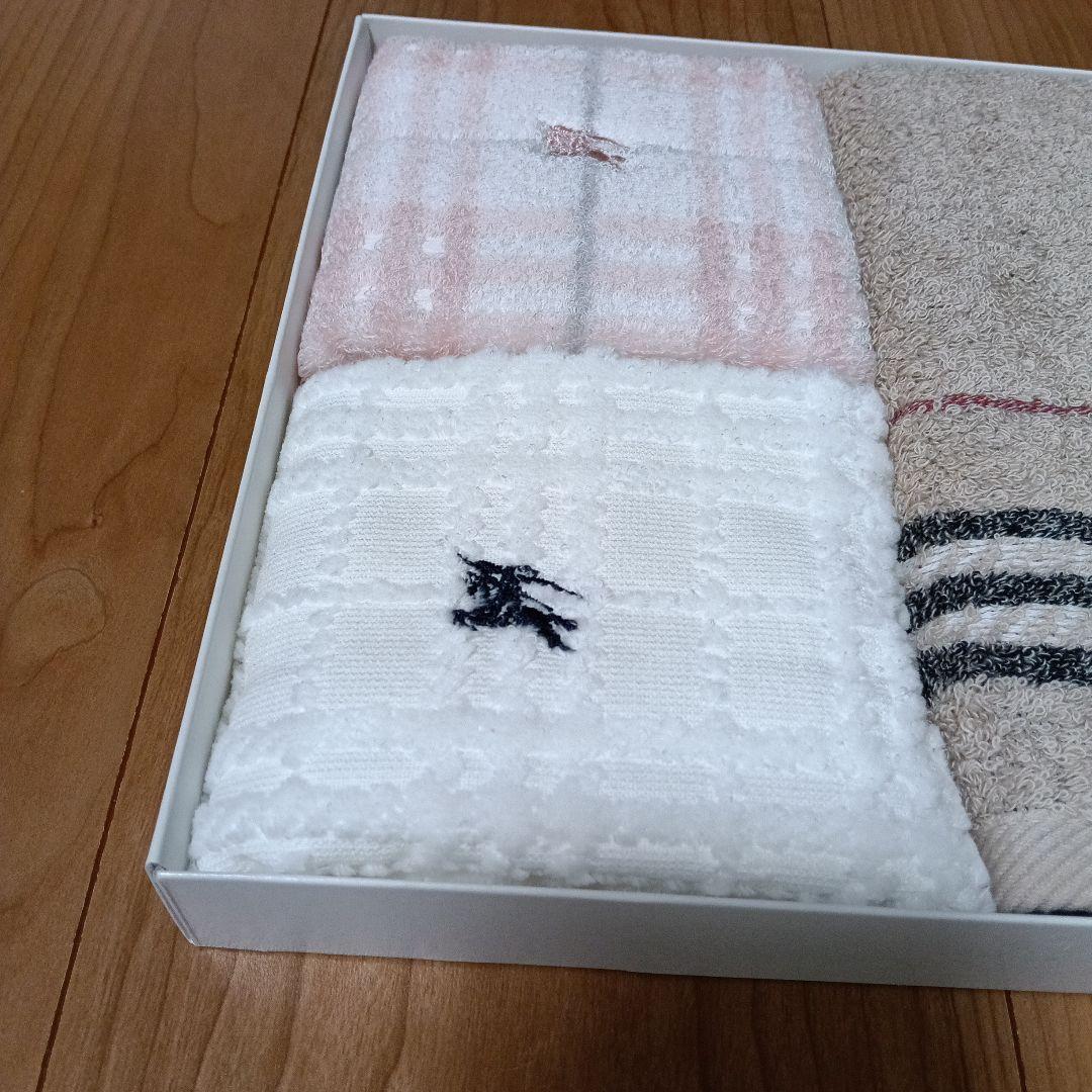 BURBERRY タオルセット 3枚