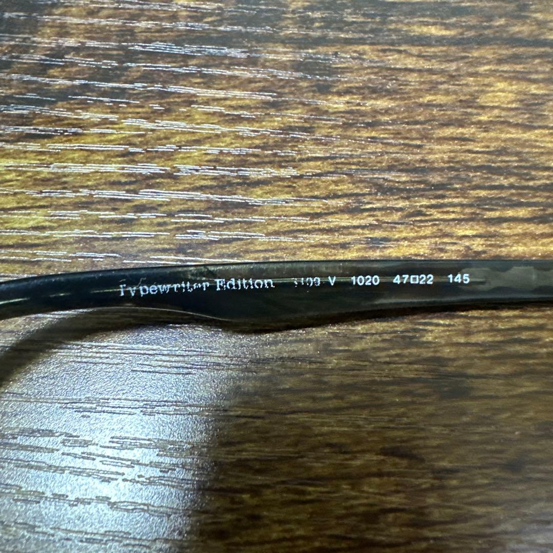 Persol Typewriter Edition メガネ 交換用レンズ付き