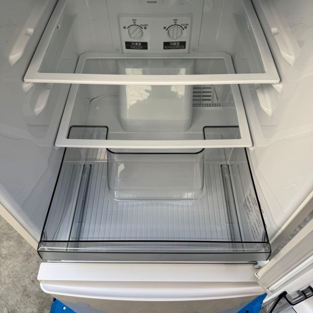 353⭐️2025年製美品★三菱電機 冷蔵庫　自動霜取り　ホワイト　一人暮らし