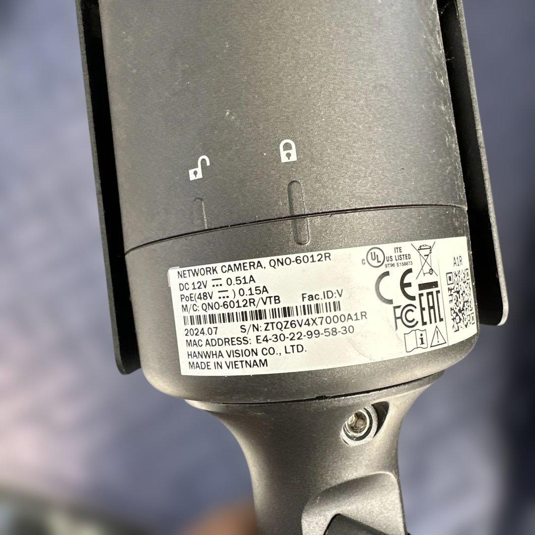 Hanwha 防犯カメラ屋外用