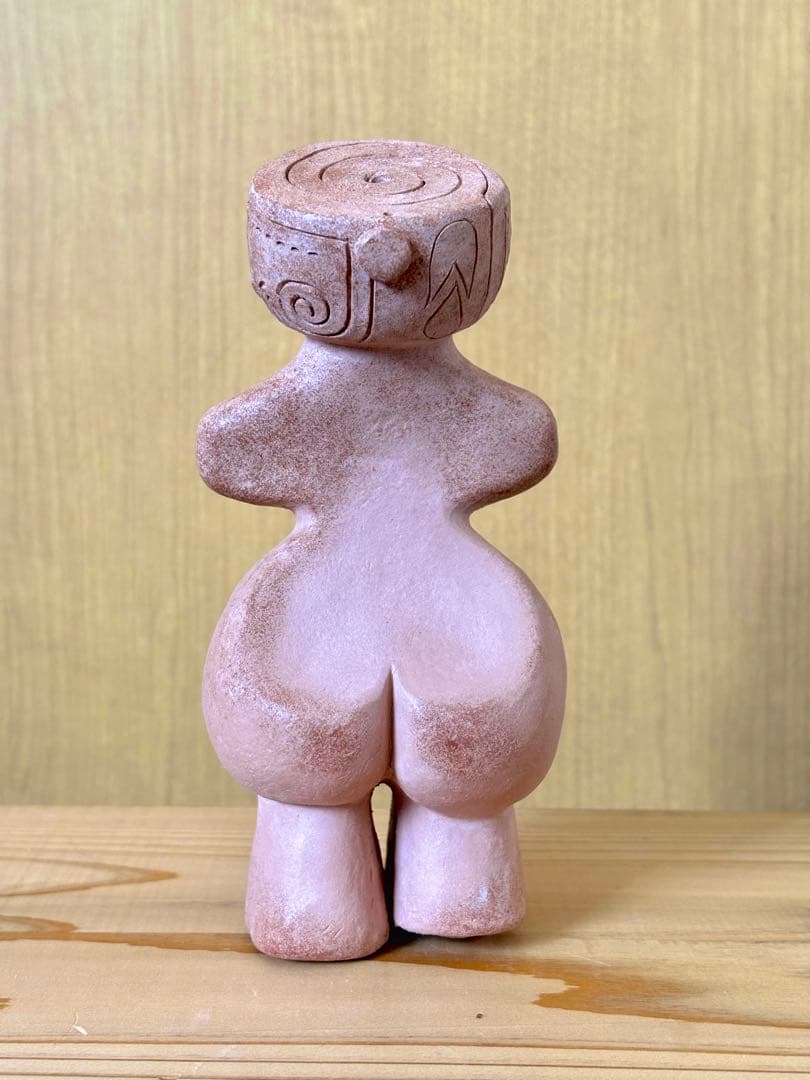 縄文のビーナス④ ハンドメイドレプリカ(ヤコのオーブン陶土使用)