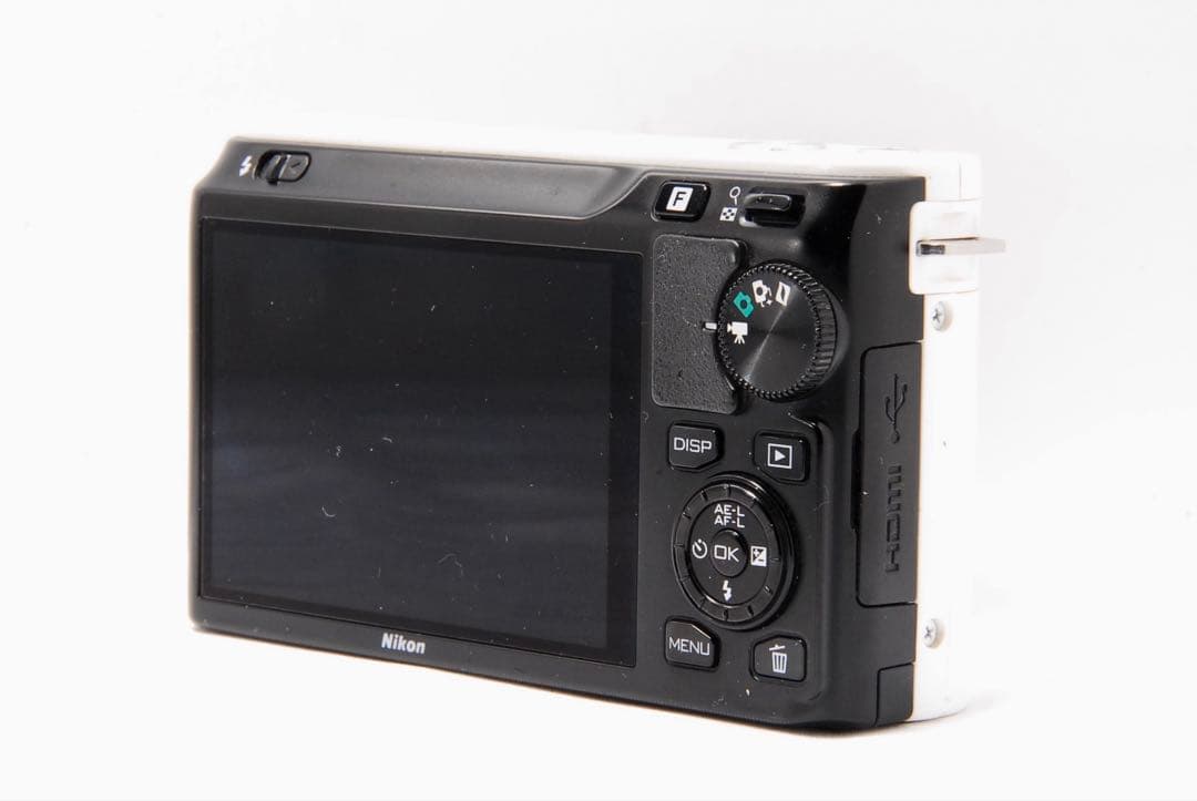 Nikon 1 J1 ホワイト ミラーレス スマホ転送 標準ズームレンズキット