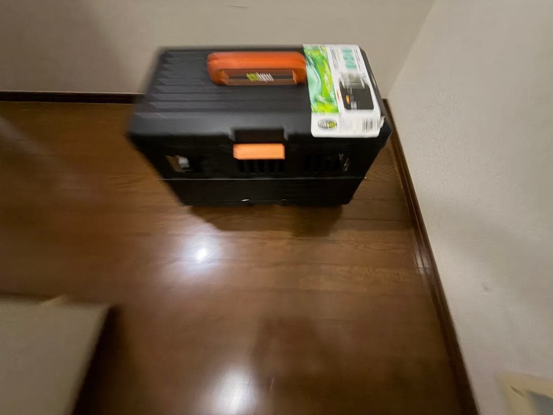小型犬、猫用折りたたみ式プラスチックケージ