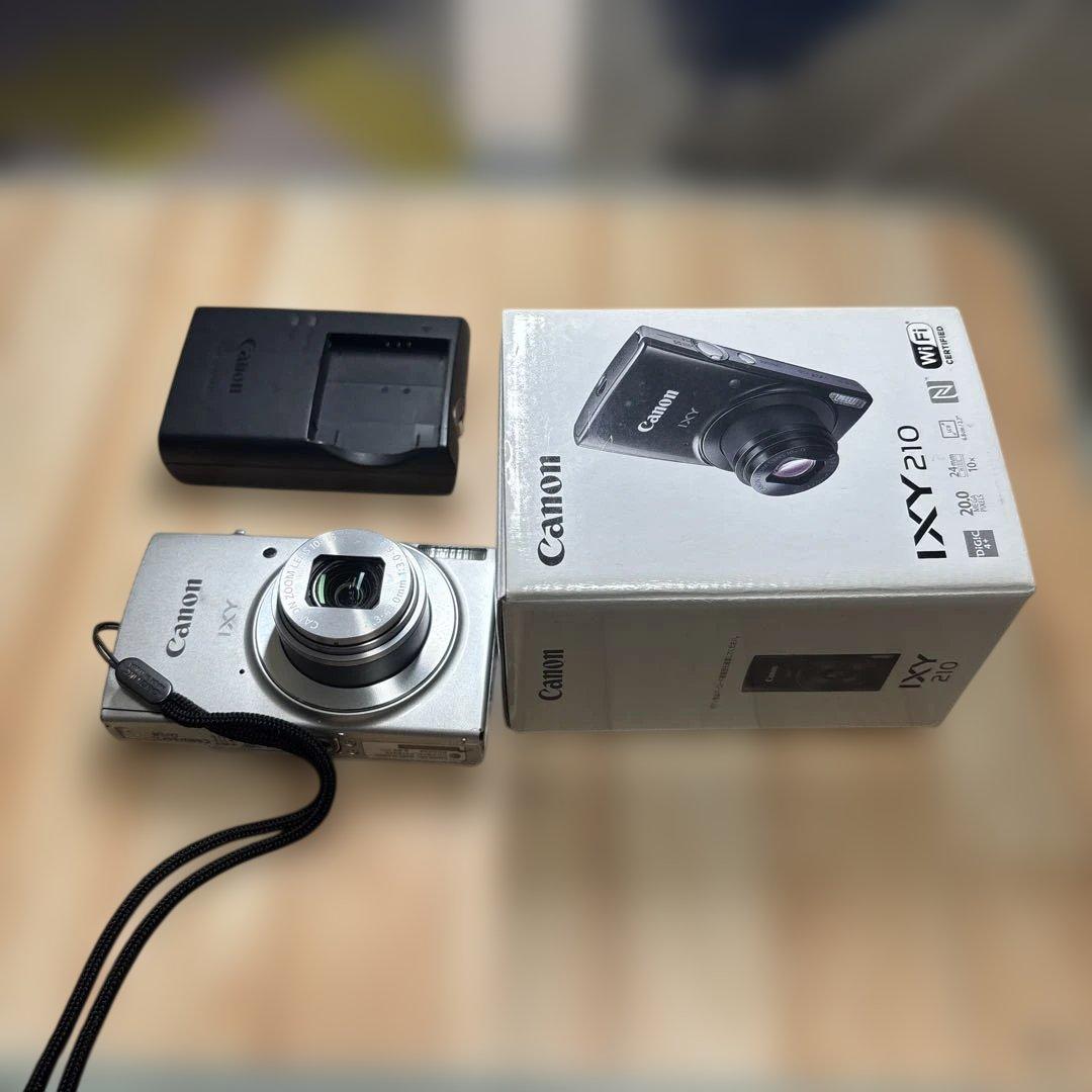 Wi-F搭載 CANON IXY210 シルバー