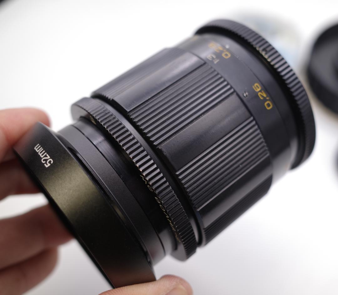 5新品同様　星形ボケレンズ　MC VOLNA-9 50mm/f2.8 付属品付