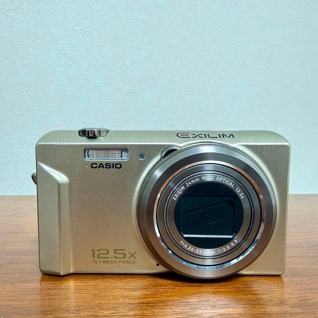 【美品】CASIO EXILIM EX-ZS150 コンパクトデジタルカメラ