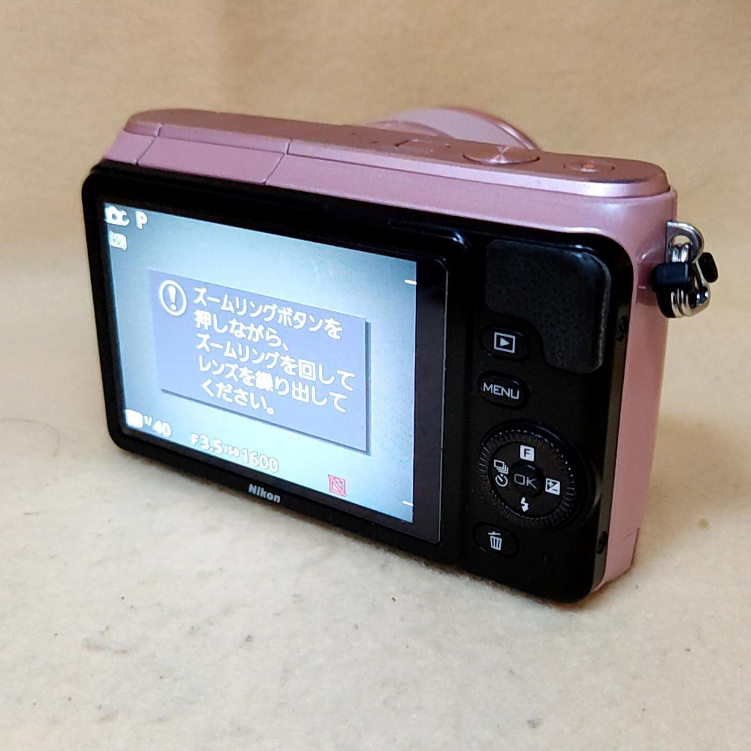 Nikon 1 S1 ピンク ミラーレスカメラ