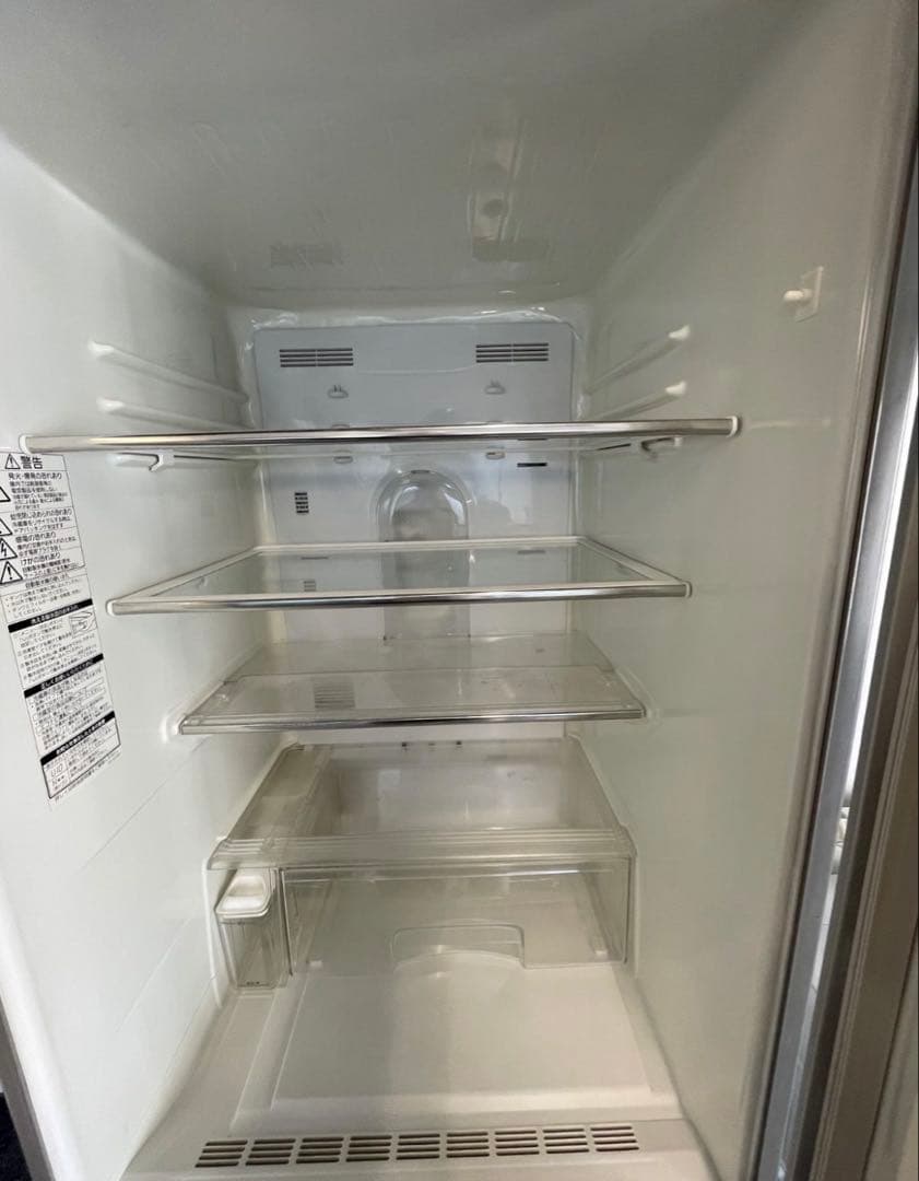 Panasonic 365L 3ドア冷蔵庫 NR-C37BM-S 自動製氷