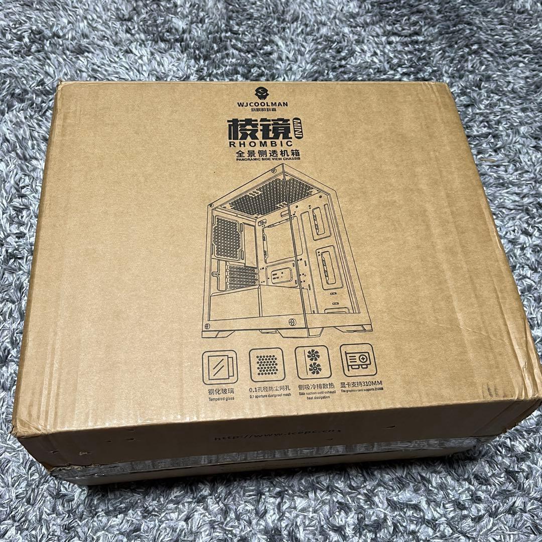 WU COOLMAN RHOMBIC ホワイト PCケース