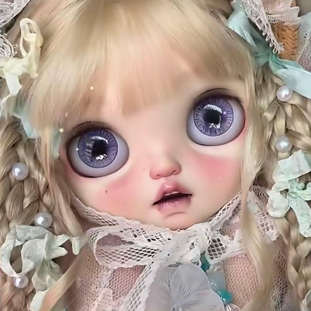 カスタムブライス 海外作家様 ドール お嬢様 キラキラ きれい フルセット
