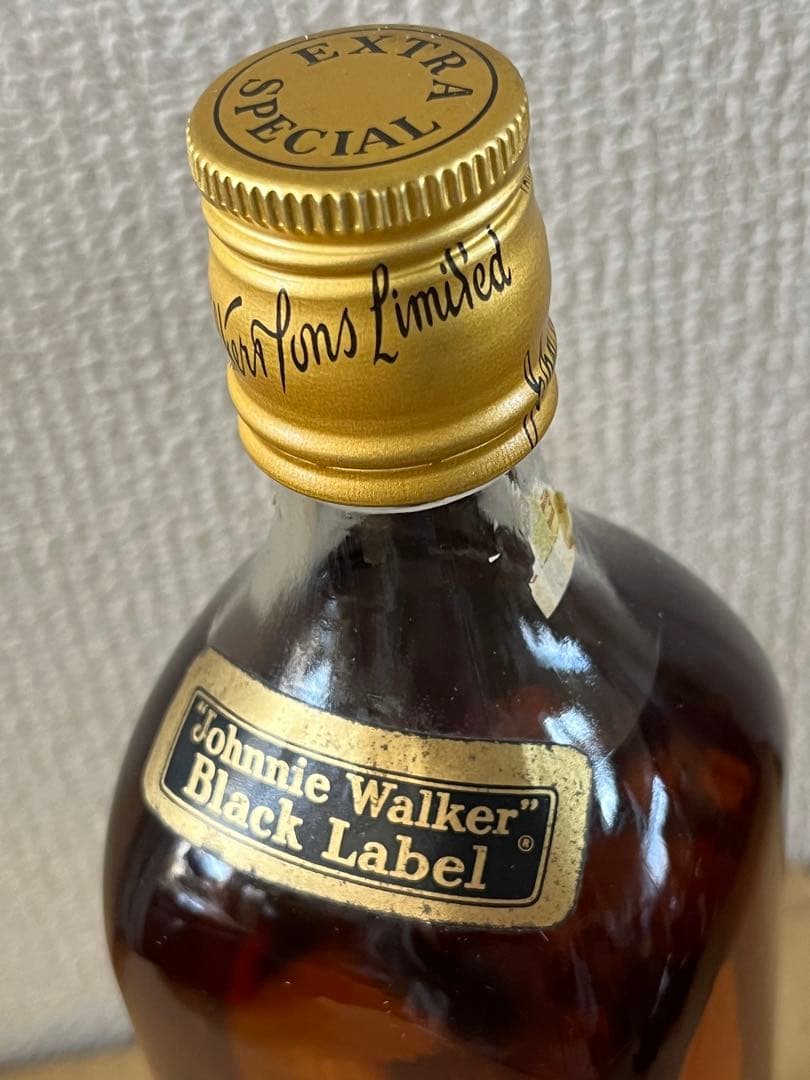 Johnnie Walker Black Label ウイスキー 特級 古酒
