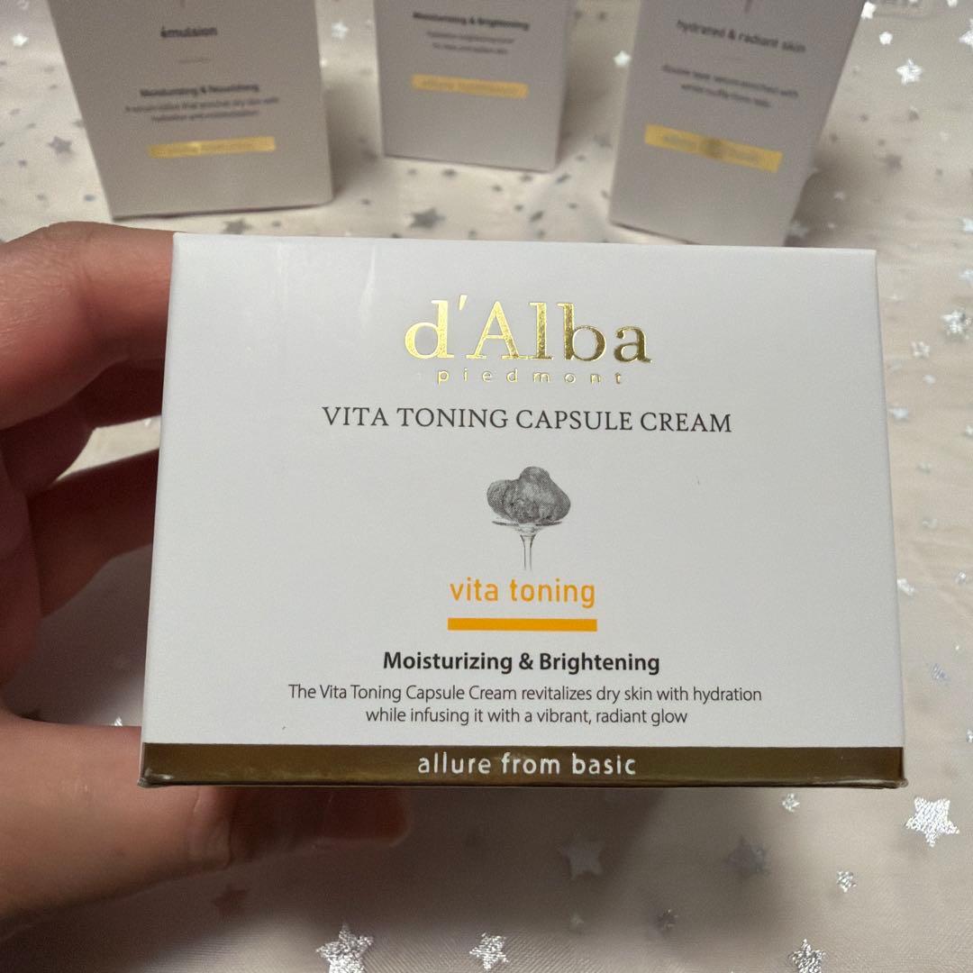 d'Alba Vita Toning Capsule 4点セット