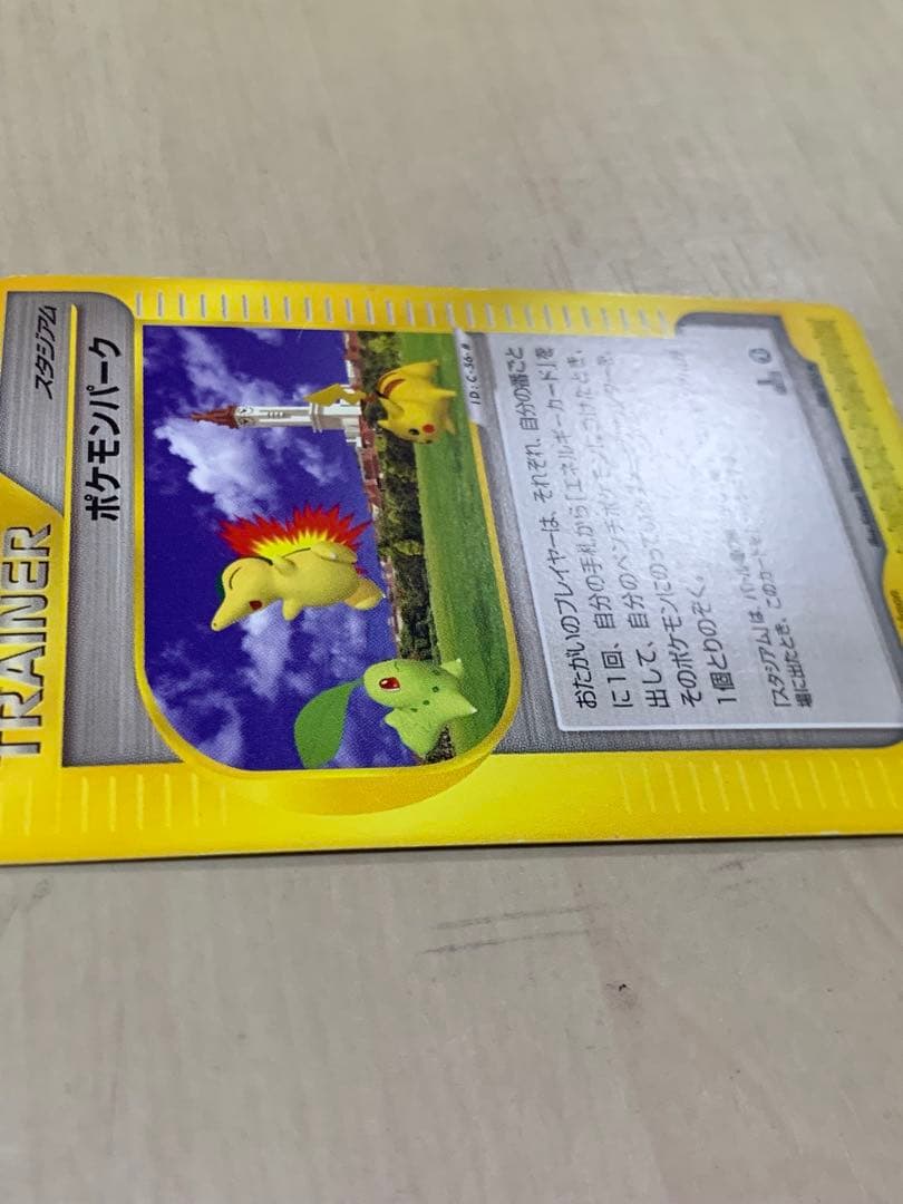 ポケモンパーク 地図にない町 088/092 ピカチュウ eカード チコリータ