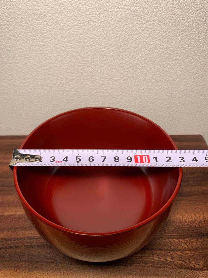 美品 合鹿椀 漆器 直径13cm 輪島塗 根来