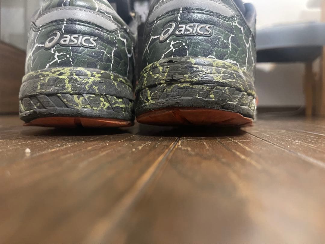 ASICS カモフラージュ 安全靴 ボアシステム