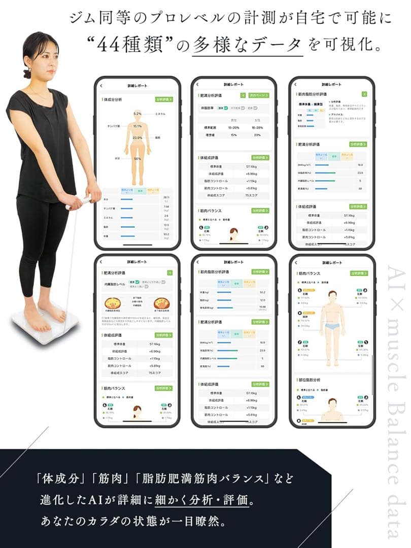 INFIELD AI × 体組成計 プレミアム