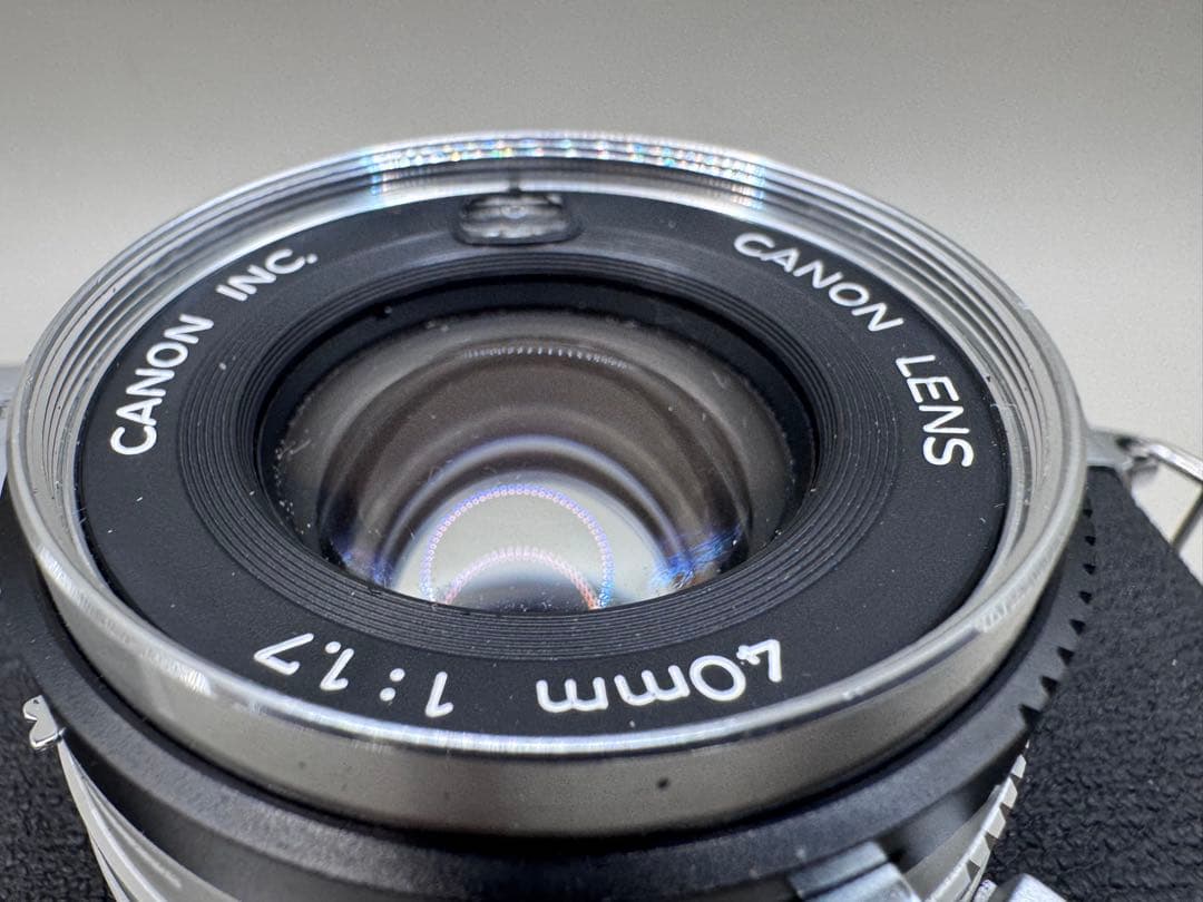 【ジャンク】Canon Canonet QL17 G-Ⅲ QL