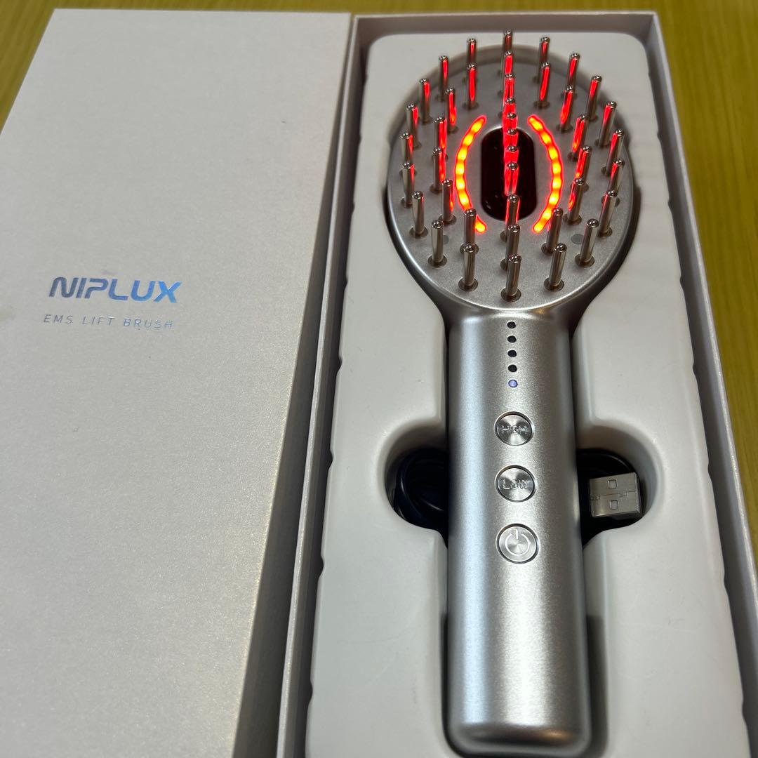 ヘアブラシ・コーム NIPLUX EMS LIFT BRUSH