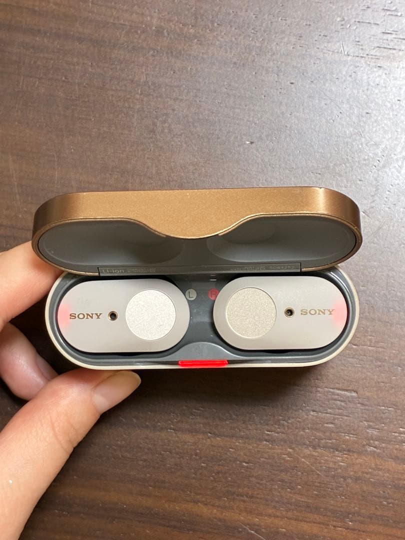 SONY ワイヤレスイヤホン ゴールド