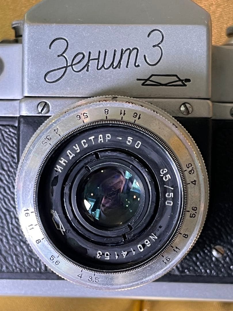 希少 レバー型 Zenit-3 Industar-50 3.5/50 動作良好