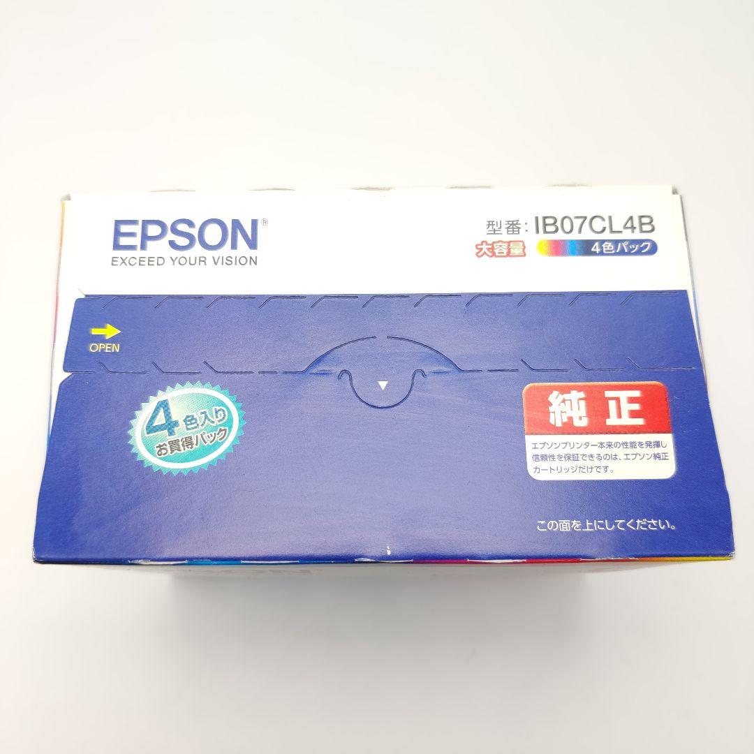 EPSON インクカートリッジ マウス 4色パック 大容量 IB07CL4B