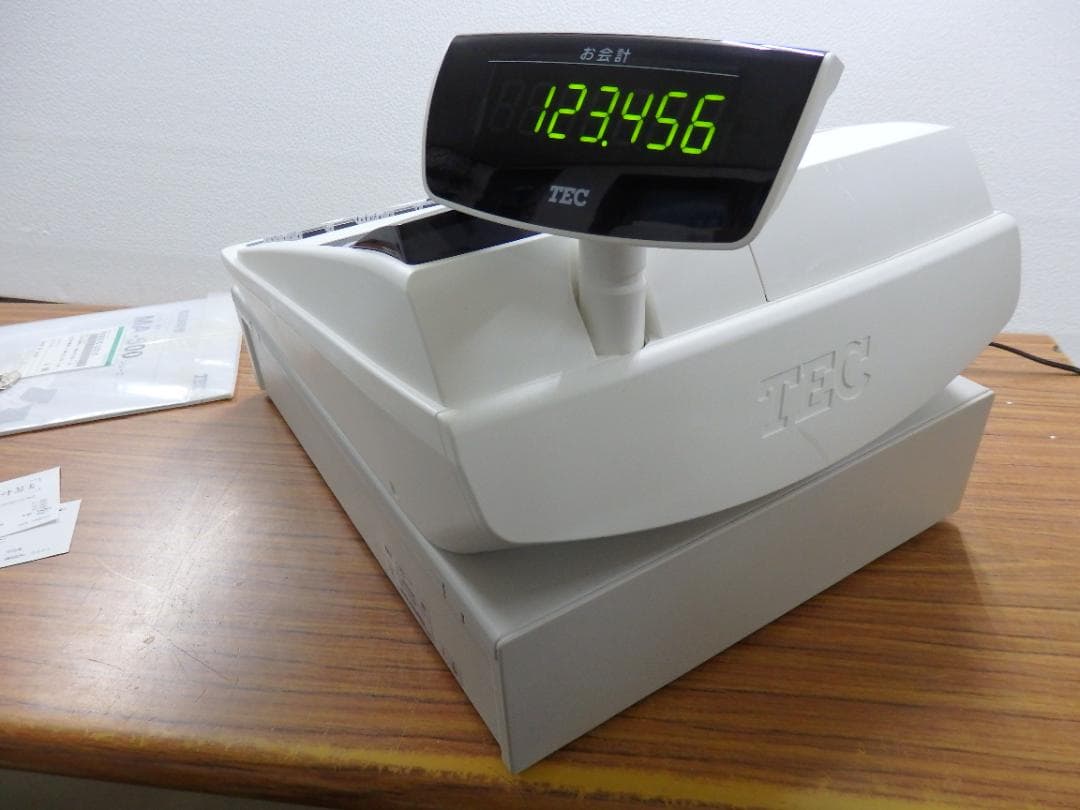 8130 新品 店名・領収証設定無料　東芝テック5部門 レジスター MA-500