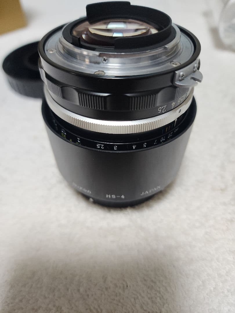 ニコン　Nikon　nikkor　１０５mm　f2.5　カメラ　レンズ　美品