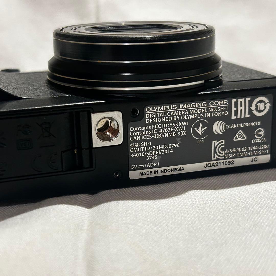 OLYMPUS SH-1 デジタルカメラ ブラック 動作確認済