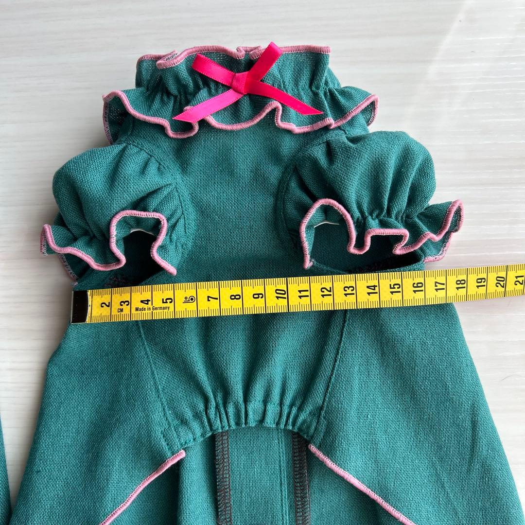No.520•521 犬服ハンドメイド　バックオープンワンピース