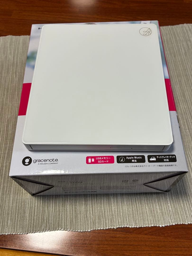 CDレコ6 ワイヤレスモデル ホワイト CD-6WW おまけ付き