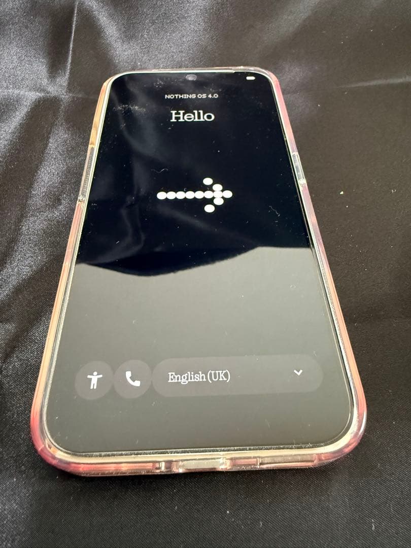 Nothing Phone (2a) ミルク12+256GB 本体 クリアケース