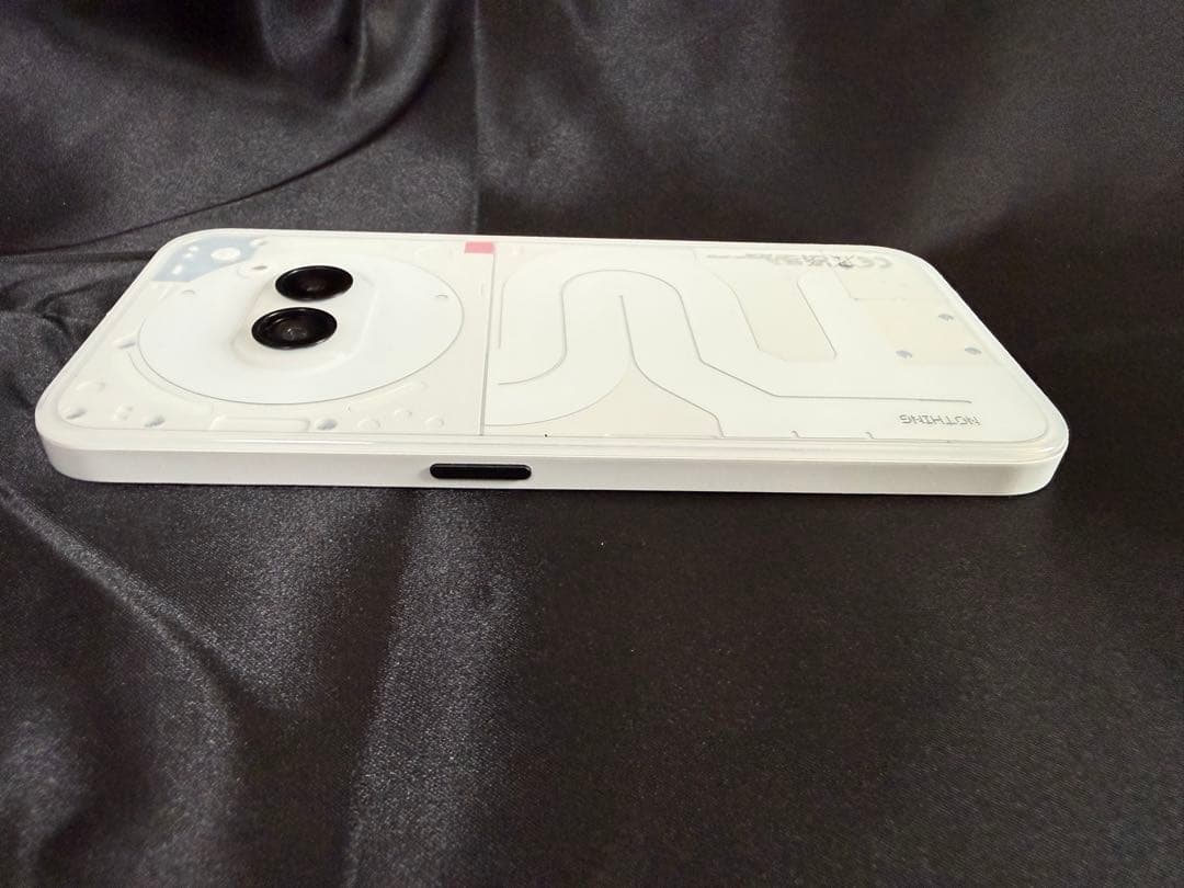 Nothing Phone (2a) ミルク12+256GB 本体 クリアケース