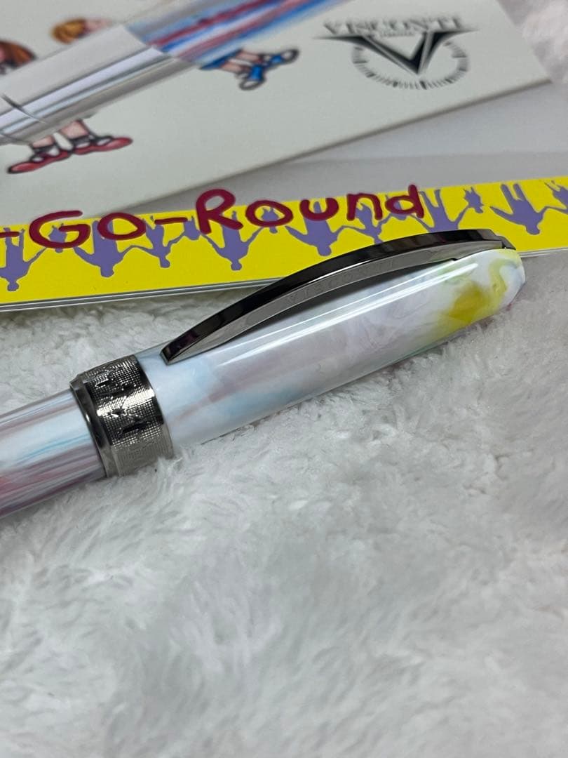 ☆廃盤 未使用品 ヴィスコンティ メリーゴーランド 万年筆 ニブF☆