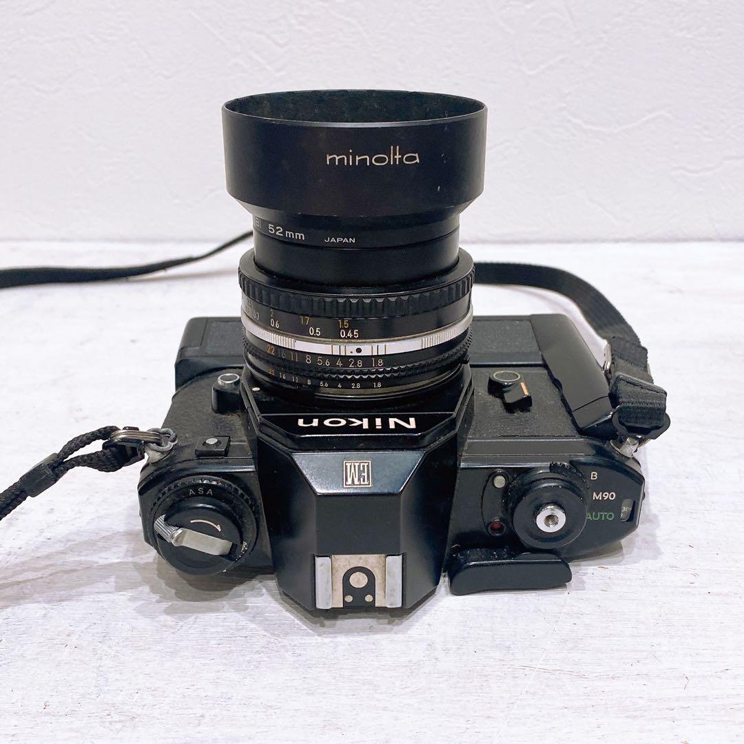 Nikon EM 一眼レフカメラ Nikkor 50mmレンズ付き