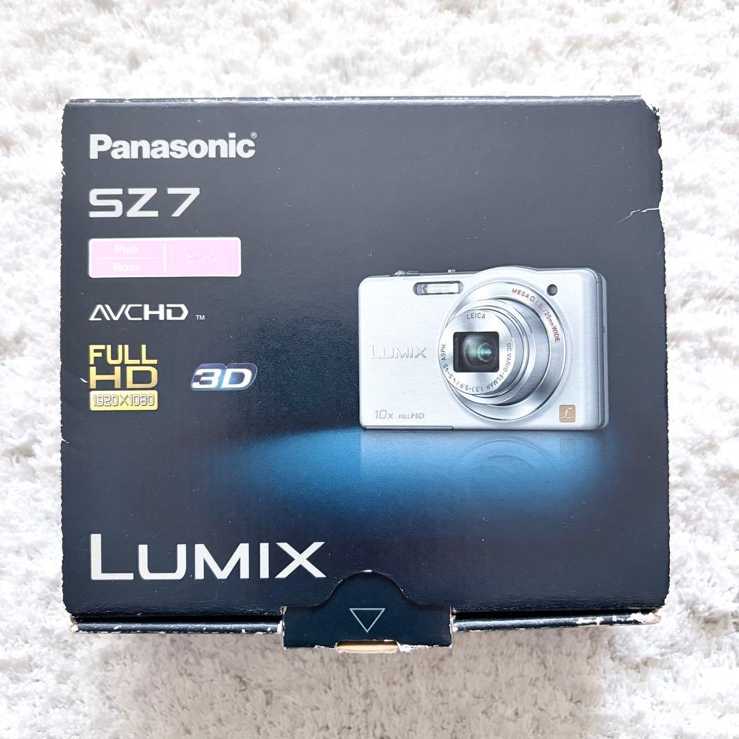 美品【動作確認済】Panasonic パナソニック LUMIX DMC-SZ7