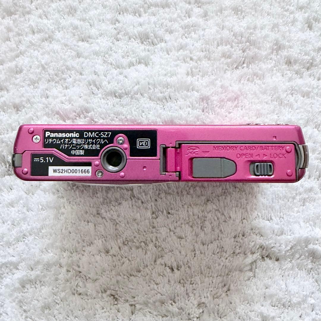 美品【動作確認済】Panasonic パナソニック LUMIX DMC-SZ7