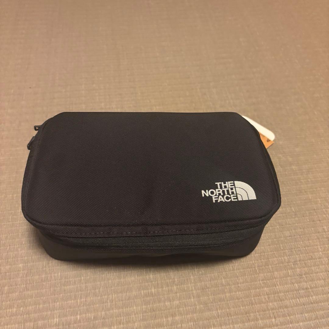 THE NORTH FACE シャトルキャニスターLブラック 小物ポーチ