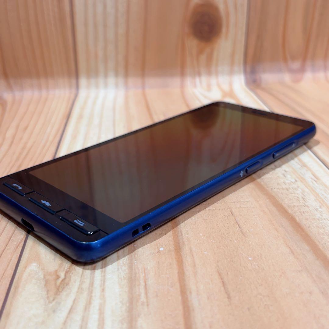 SIMフリー 本体 かんたんスマホ 2 32 GB 091J ブルー