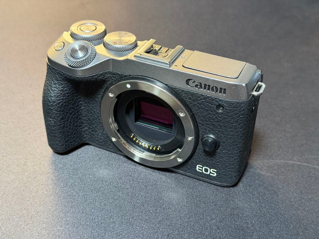 EOS M6 Mark II ダブルズームレンズ+ EF-M 22mmレンズ