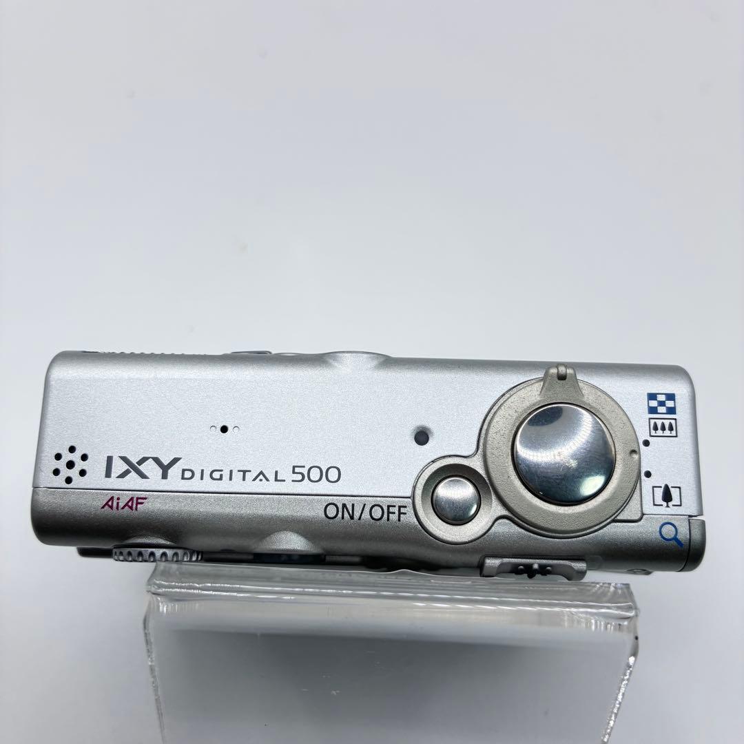 箱付きCanon IXY DIGITAL 500 キヤノン デジカメ シルバー