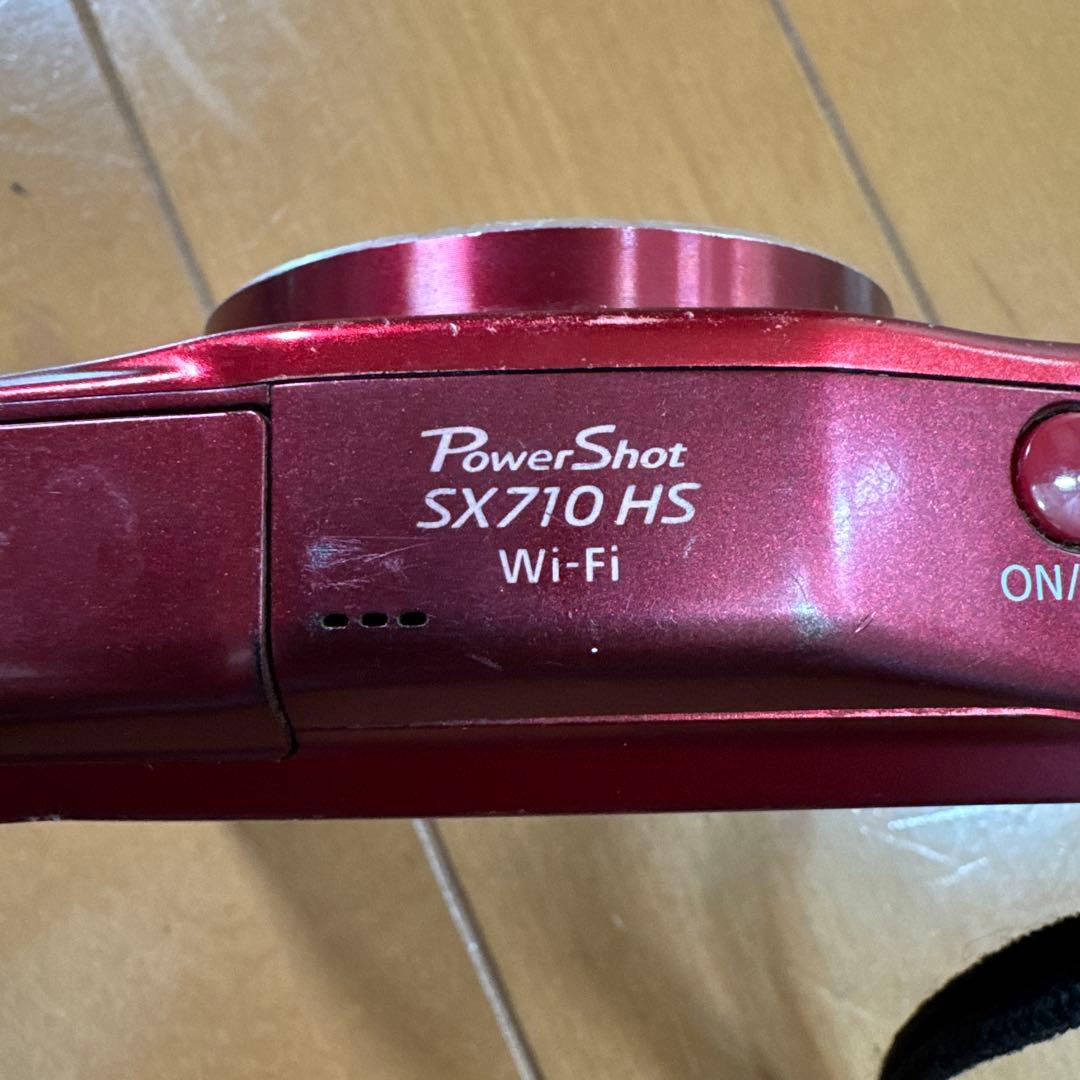 Canon PowerShot SX710 HS レッド　ジャンク