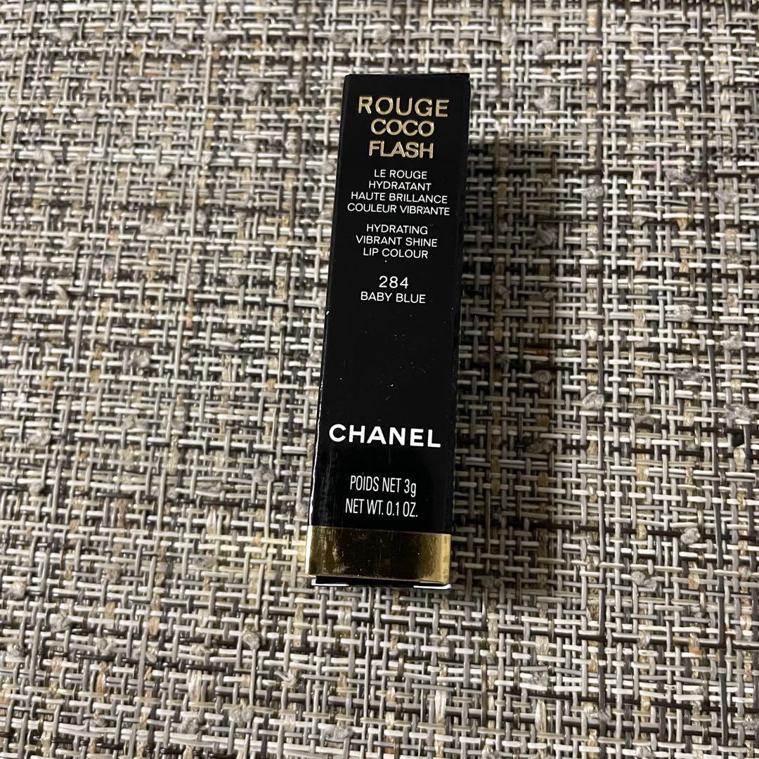 CHANEL ルージュココフラッシュ 284 ベイビー ブルー限定色　新品未開封