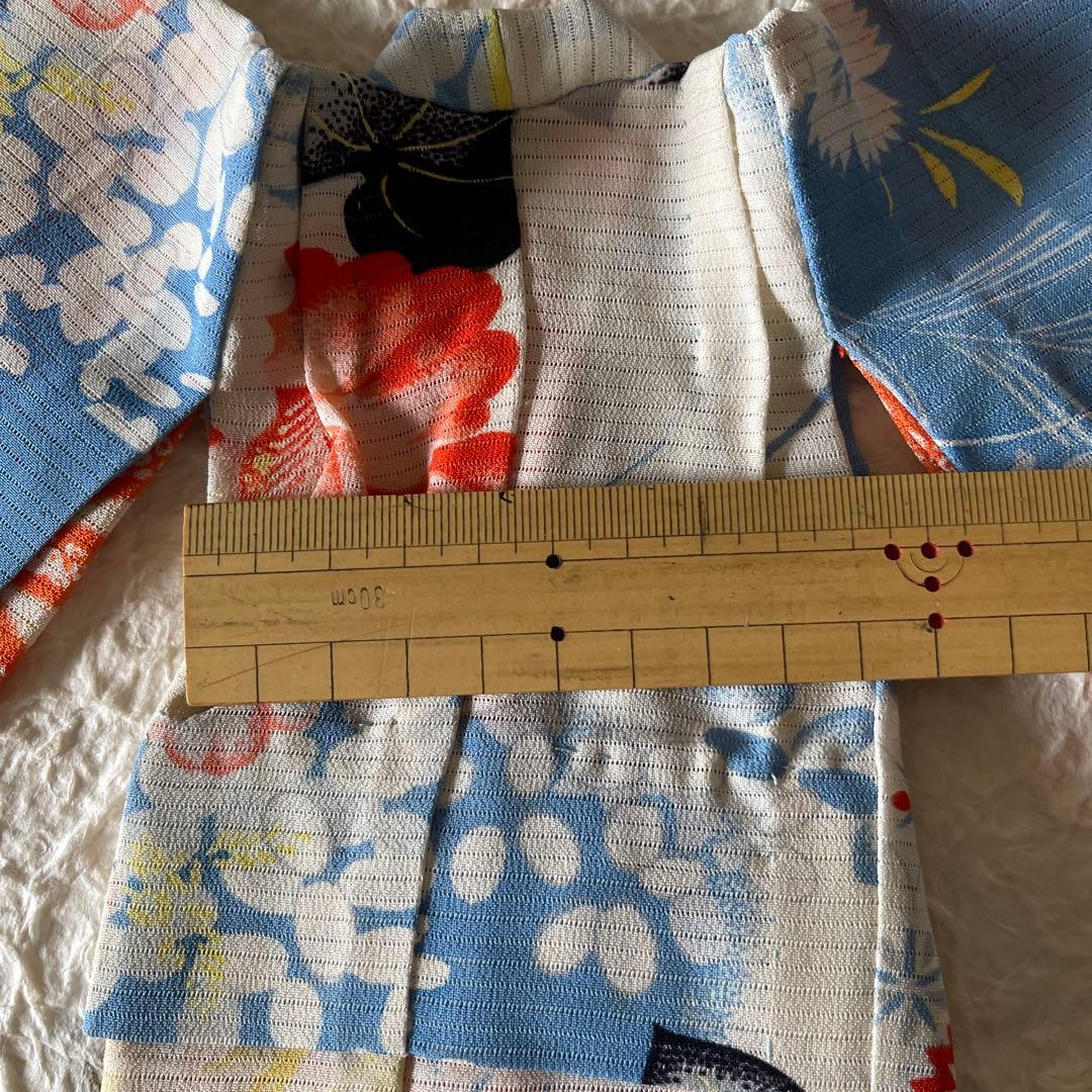 古布　呂ちりめん　人形の着物　3号　2612507