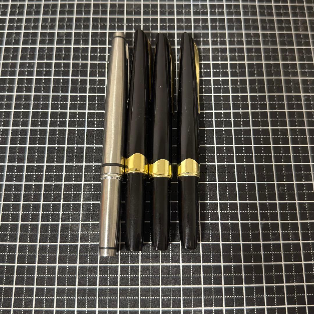 【ジャンク】万年筆 18K 4本セット