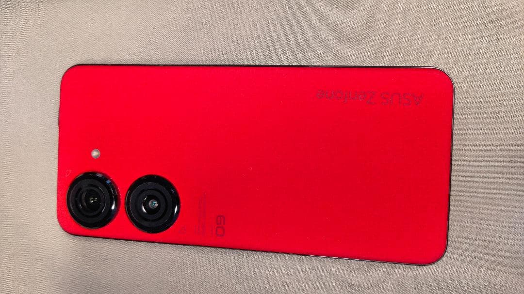 ASUS ZenFone9 レッド 8GB 128GB SIMフリー 付属品完備