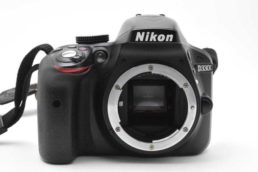 良品　Nikon D3300 ダブルレンズキット SD32GB/ガラスフィルム